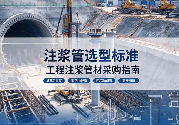 黄岛注浆管选型标准